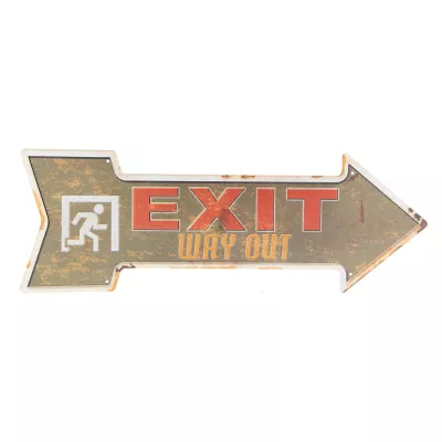 Clayre & Eef Textschild 46x15 cm