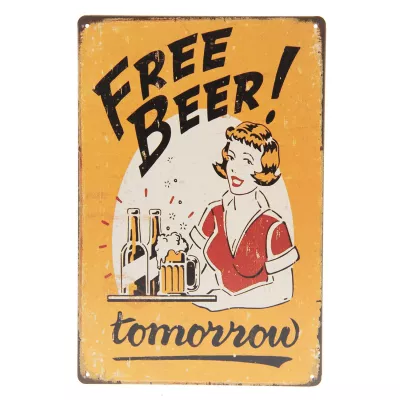 Clayre & Eef Textschild 20x30 cm