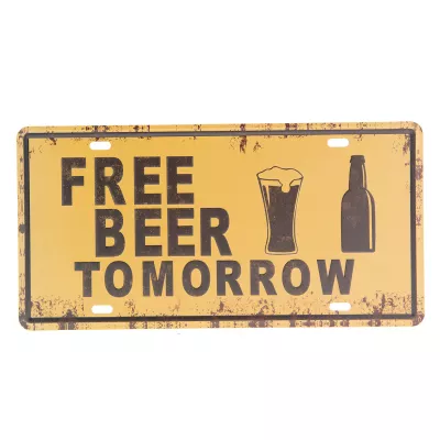 Clayre & Eef Textschild 30x15 cm