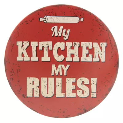 Clayre & Eef Textschild 30x30 cm