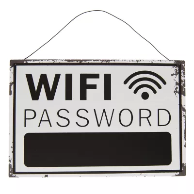Clayre & Eef Textschild 30x20 cm