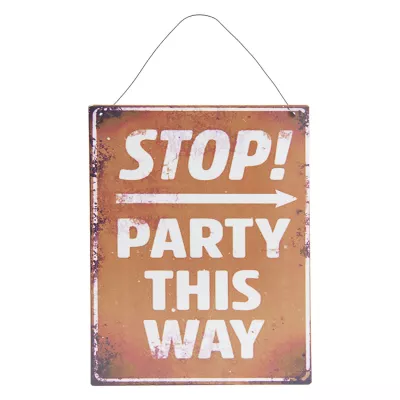 Clayre & Eef Textschild 19x24 cm
