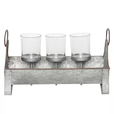 Clayre & Eef Teelichthalter   30x14x16 cm