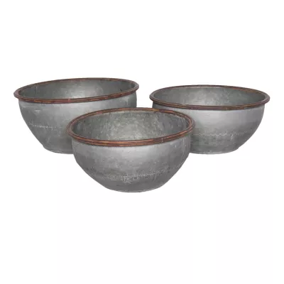 Clayre & Eef Pflanzenhalter Ø 43x19/Ø 40x18/Ø»
