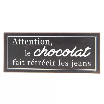 Clayre & Eef Textschild 30x13 cm
