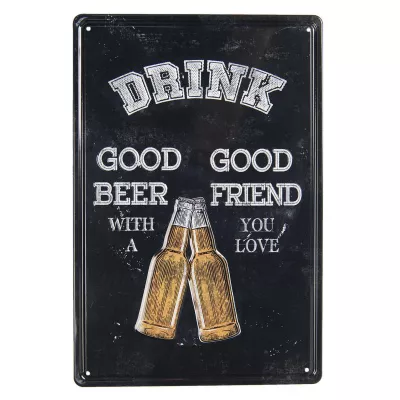 Clayre & Eef Textschild 20x30 cm