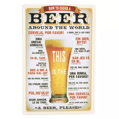 Clayre & Eef Textschild 20x30 cm