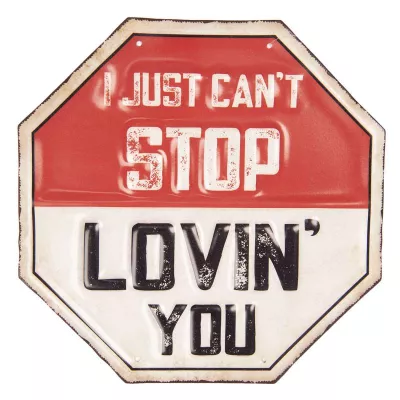 Clayre & Eef Textschild 30x30 cm