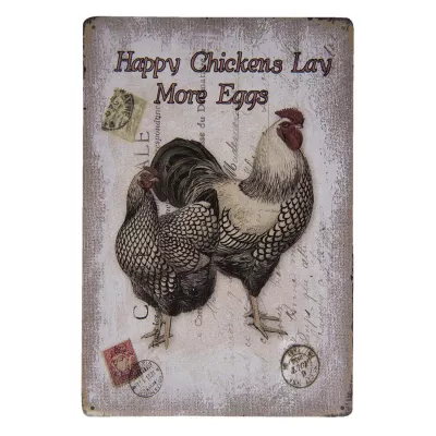 Clayre & Eef Textschild 20x30 cm