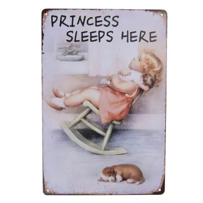 Clayre & Eef Textschild 20x30 cm