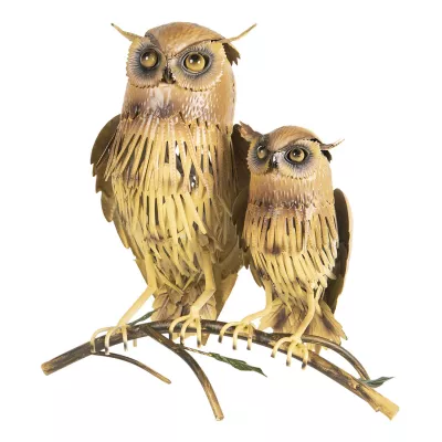 Clayre & Eef Dekoration Eulen 36x20x36 cm