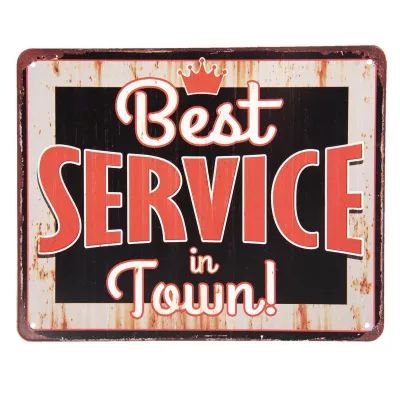 Clayre & Eef Textschild 60x1x36 cm