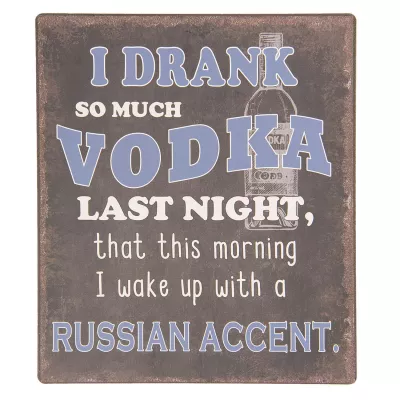 Clayre & Eef Textschild 13x15 cm