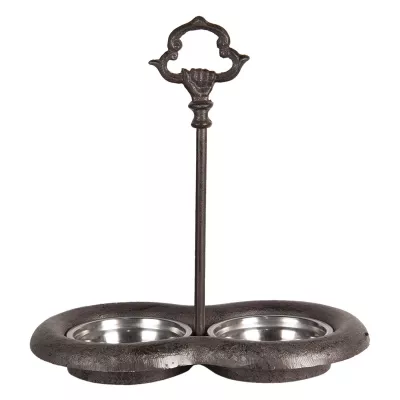Clayre & Eef Tier Fressnapf 36x21x41 cm