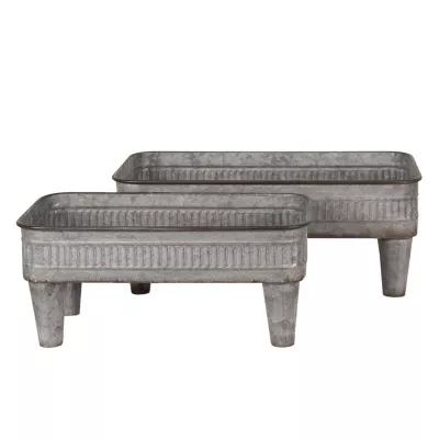 Clayre & Eef Tablett 38x20x15 / 31x17x14 cm