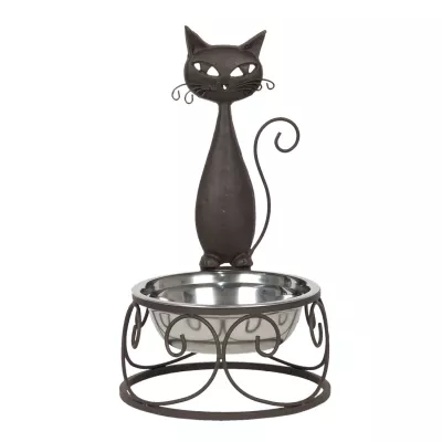 Clayre & Eef Tier Fressnapf Ø 19x32 cm