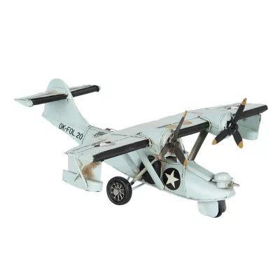 Clayre & Eef Modell Flugzeug 28x24x10 cm