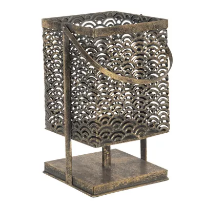 Clayre & Eef Laterne 17x17x35 cm