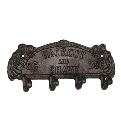 Clayre & Eef Garderobe 6 Haken 28x7x12 cm