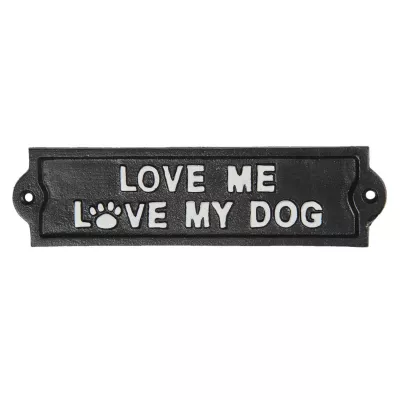 Clayre & Eef Textschild 22x6 cm