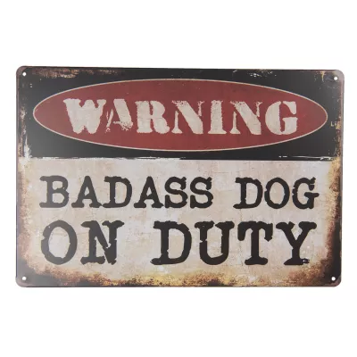Clayre & Eef Textschild 30x20 cm