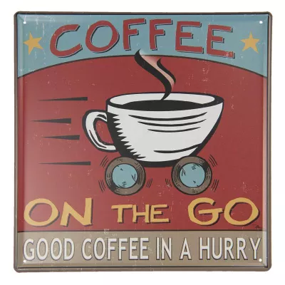 Clayre & Eef Textschild 30x30 cm