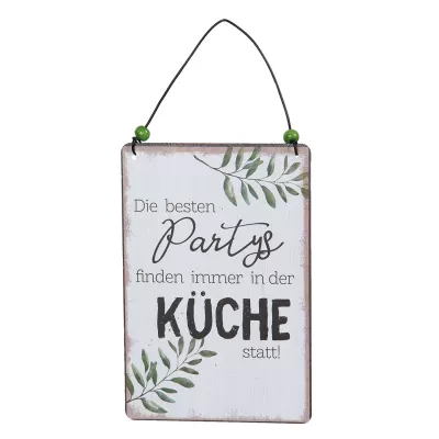 Clayre & Eef Textschild 10x15 cm