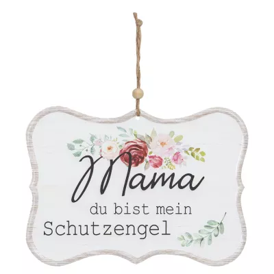 Clayre & Eef Textschild 25x18 cm