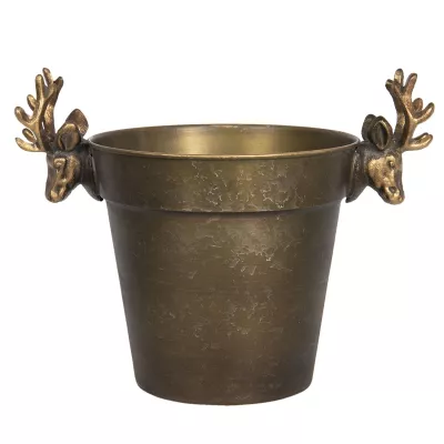 Clayre & Eef Dekorativer Eiseimer 36x23x28 cm