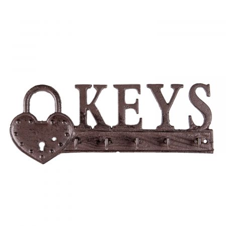 Schlüsselbrett 26x3x10 cm
