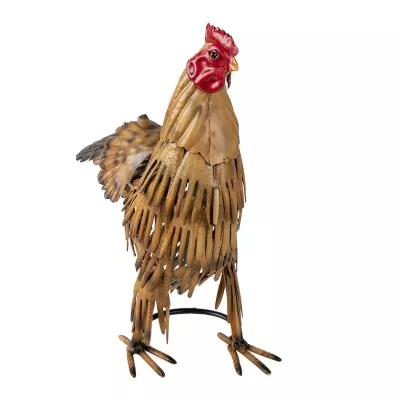 Clayre & Eef Dekoration Huhn 21x11x28 cm