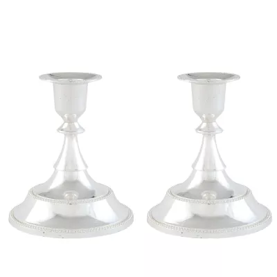 Clayre & Eef Kerzenhalter 2er Set ca. 10 x 10 x 12 cm