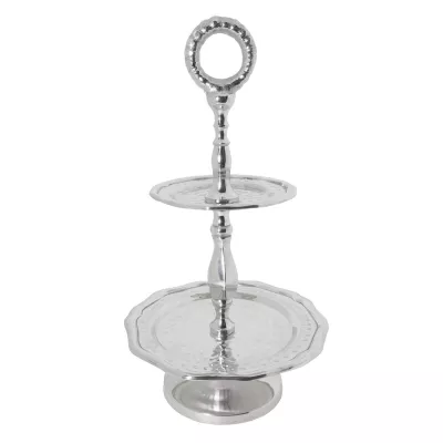 Clayre & Eef Etagere Ø 16x29 cm