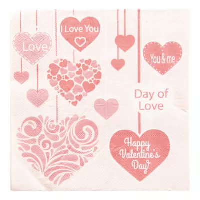 Clayre & Eef Papierservietten (20 st ) 33x33 cm (20)