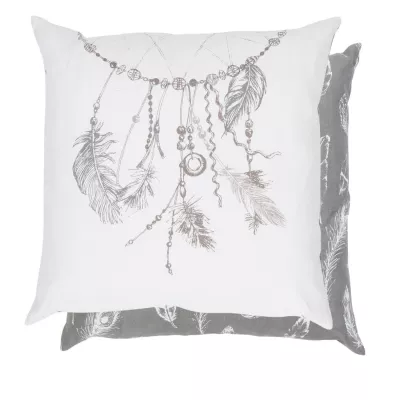 Clayre & Eef Kissenhülle Arrows & Feathers 40x40