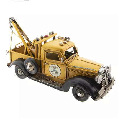 Clayre & Eef Modell Abschleppwagen 32x11x15 cm