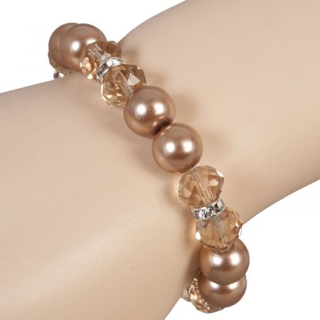 Clayre & Eef Armband beige