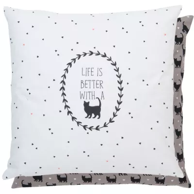 Kissenhülle "Cat Lovers" 40x40 Cat Lovers