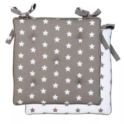 Clayre & Eef Stuhlkissen mit Inlett 40x40 Catch a Star