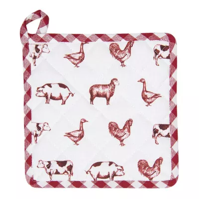 Clayre & Eef Topflappen 20x20 cm