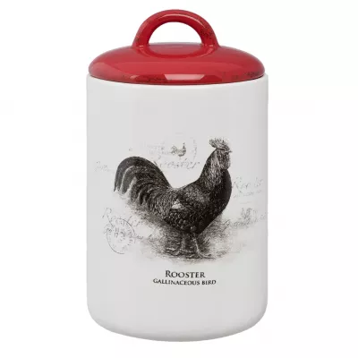 Clayre & Eef Vorratsglas Hahn Ø 12x21 cm / 1.2 L
