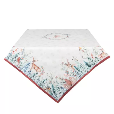 Clayre & Eef Tischdecke 100x100 cm