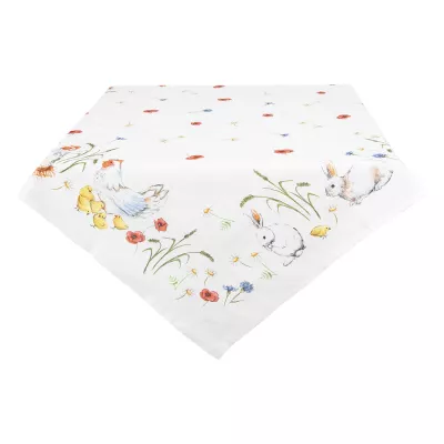 Clayre & Eef Tischdecke 100x100 cm