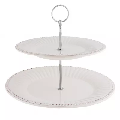 Clayre & Eef Etagere Ø 28x23 cm