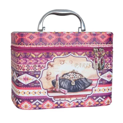 Clayre & Eef Schminktasche 22x14x16/20x12x13 cm