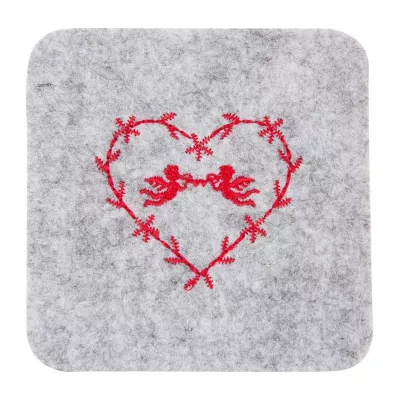 Clayre & Eef Untersetzer (4) 10x10 cm
