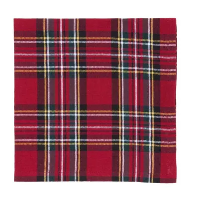 Clayre & Eef Servietten (6er Set) 40x40 cm Hello Hirsch