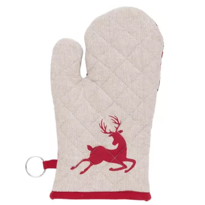 Clayre & Eef Ofenhandschuh 16x30 cm