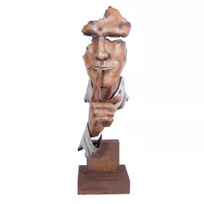 Clayre & Eef Kunstobjekt 20x20x70 cm