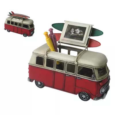 Clayre & Eef Modell Bus/Fotorahmen 20x13x10 cm